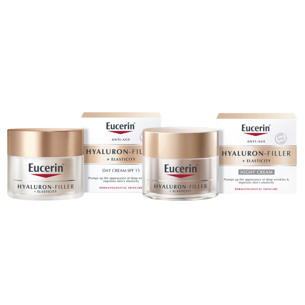 Eucerin Hyaluron Filler + Elasticity Day & Night Cream