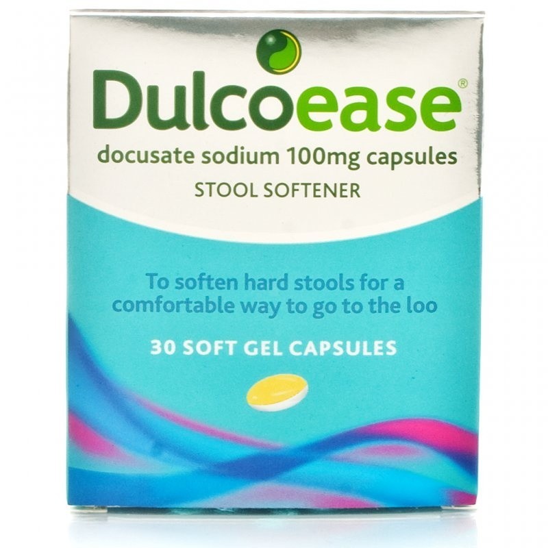 DulcoEase Stool Softener Capsules