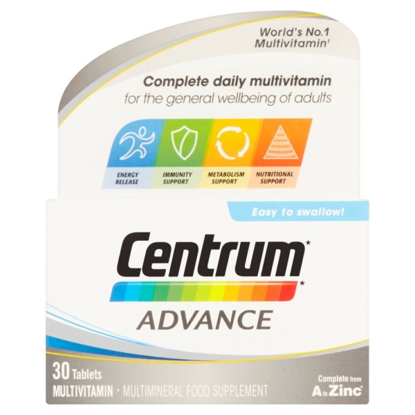 Centrum Advance Multivitamin Tablets