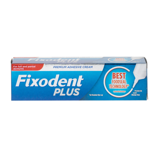 Fixodent Plus Food Seal Adhesive Cream