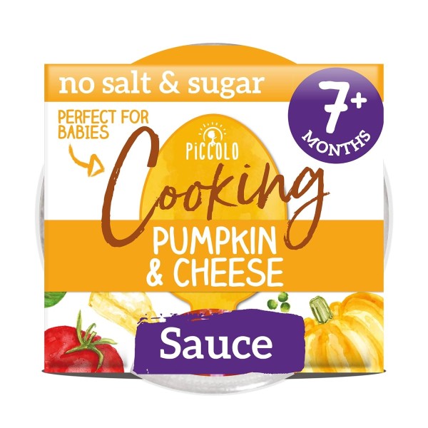 Piccolo Organic Pumpkin & Cheese Sauce