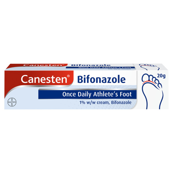 Canesten Bifonazole Once Daily Athletes Foot Cream 1%