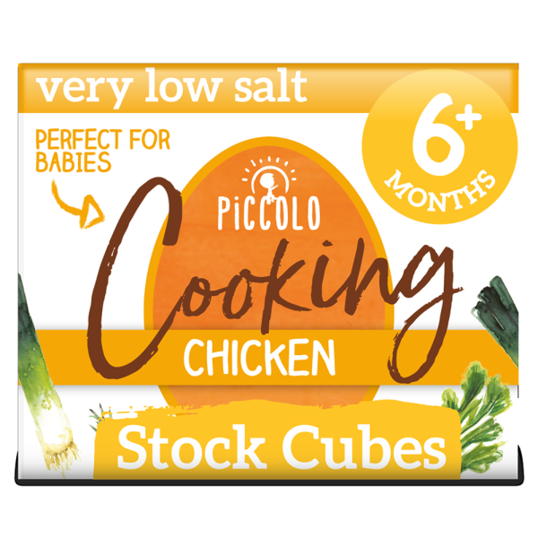 Piccolo Organic Cooking Stock Cube Chicken 6m+