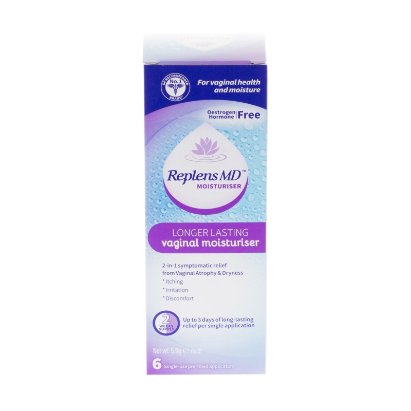 Replens MD Vaginal Moisturiser 6 Applicator PackReplens MD Vaginal Moisturiser 6 Applicator Pack Replens MD Vaginal Moisturiser 6 Applicator Pack