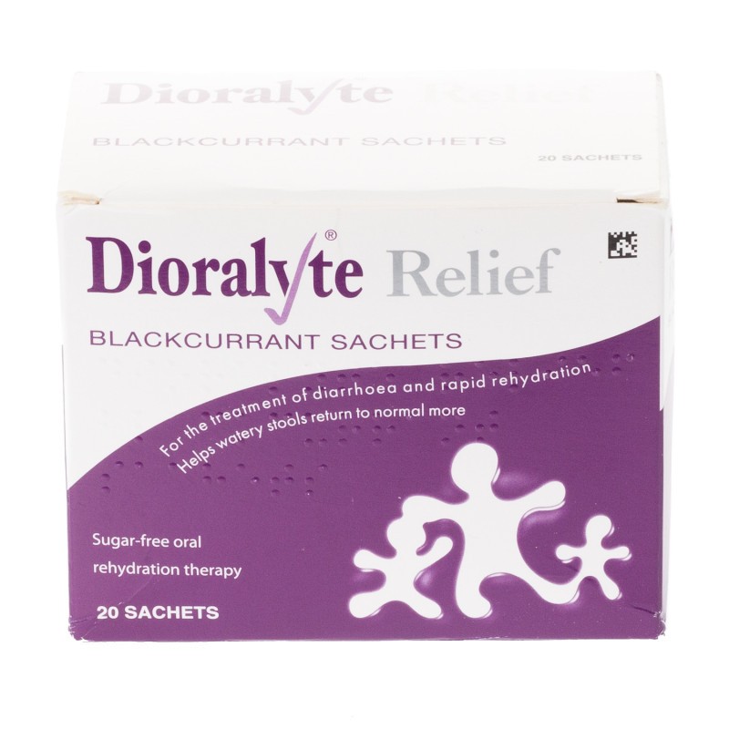 Dioralyte Relief Sachets Blackcurrant